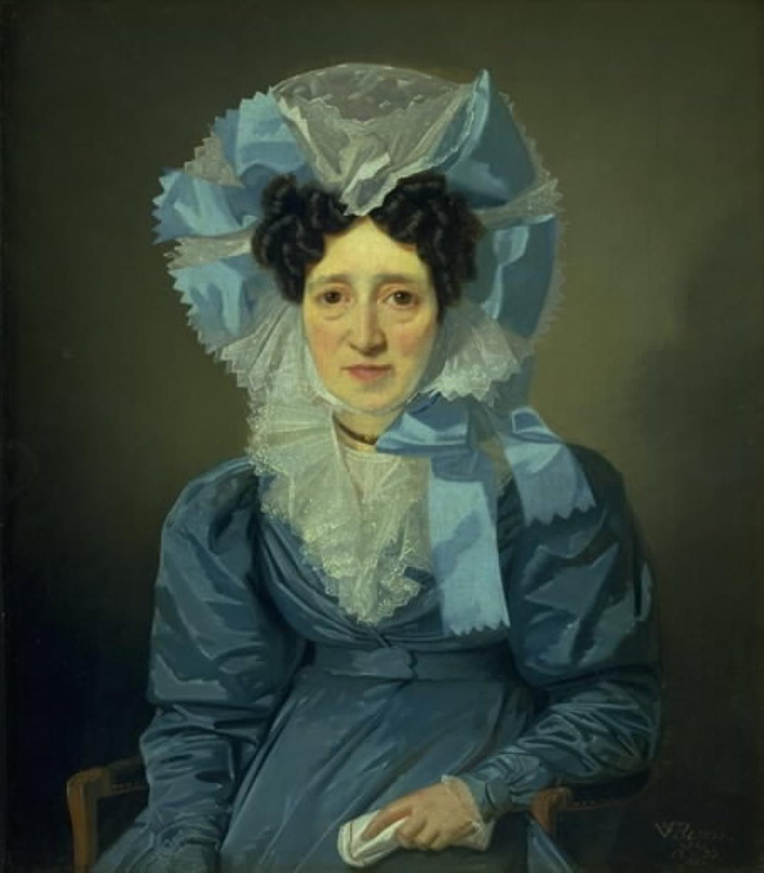 Cathrine von Halle, født Nathanson av Wilhelm Bendz