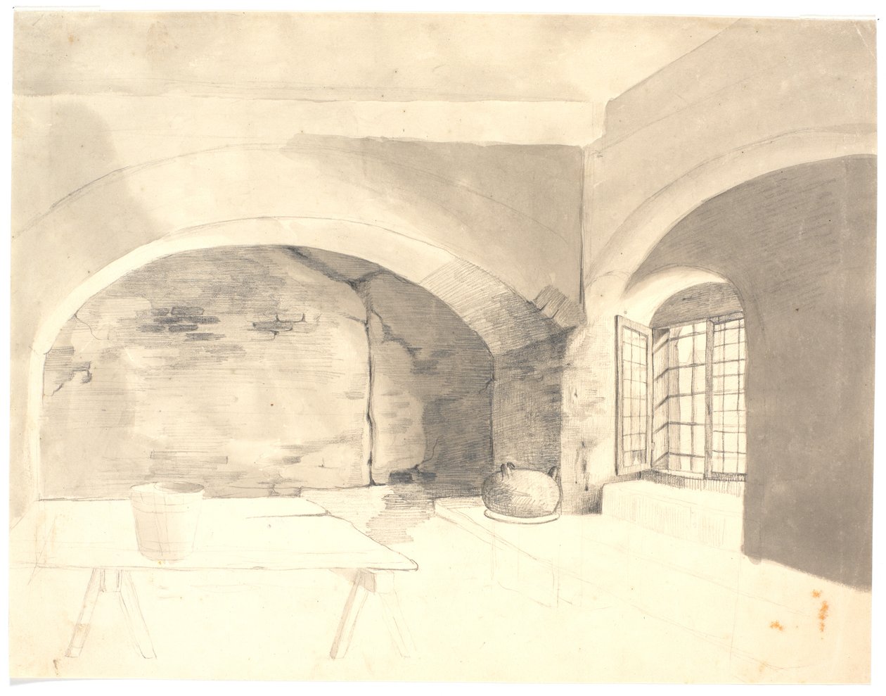 Kjeller interiør av Wilhelm Bendz