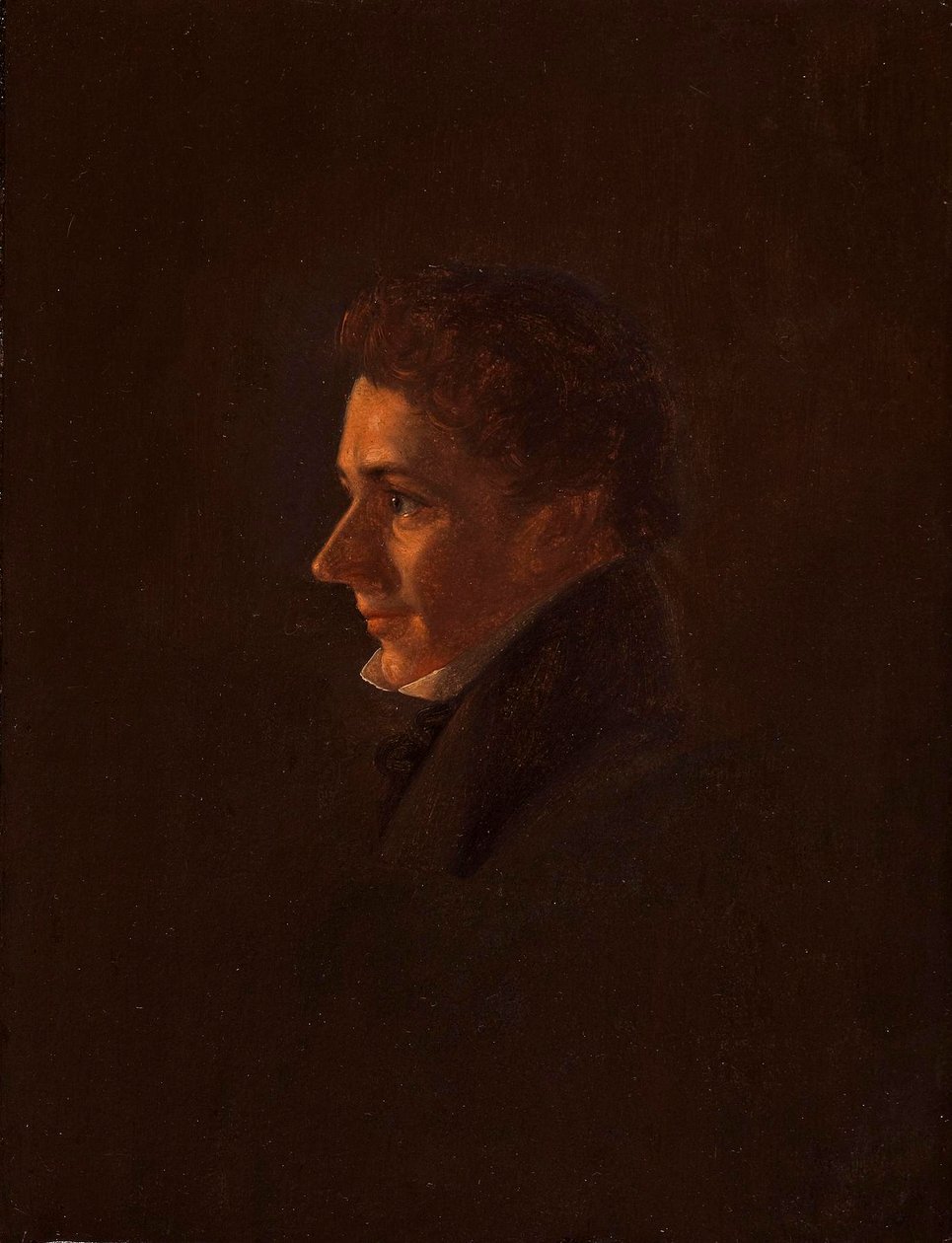Portrett av Christian Morgenstern av Wilhelm Bendz