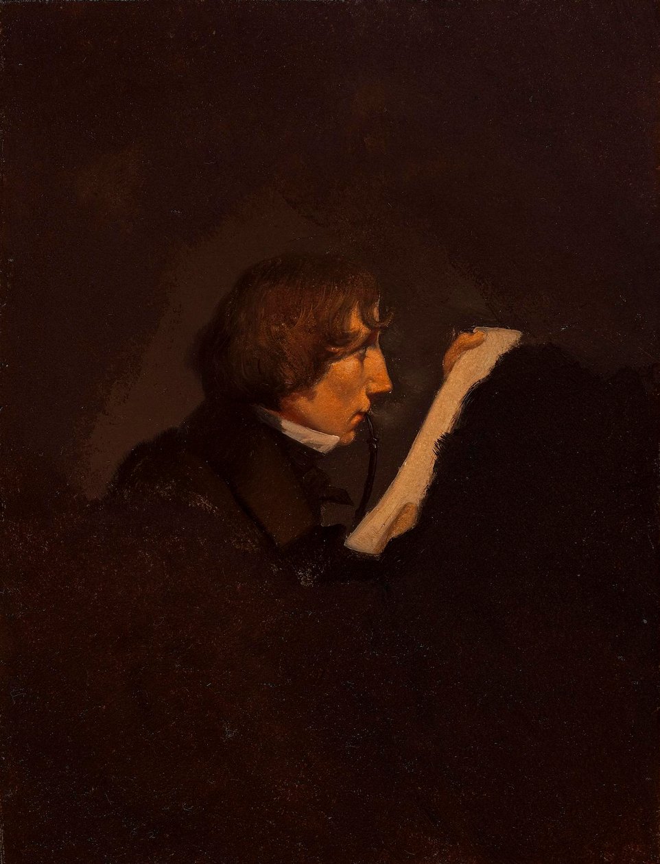 Portrett av Heinrich Crola av Wilhelm Bendz