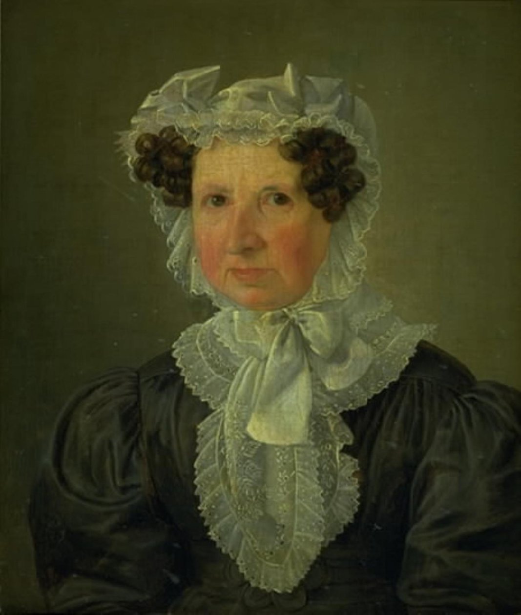 Portrett av jomfru Nissen av Wilhelm Bendz