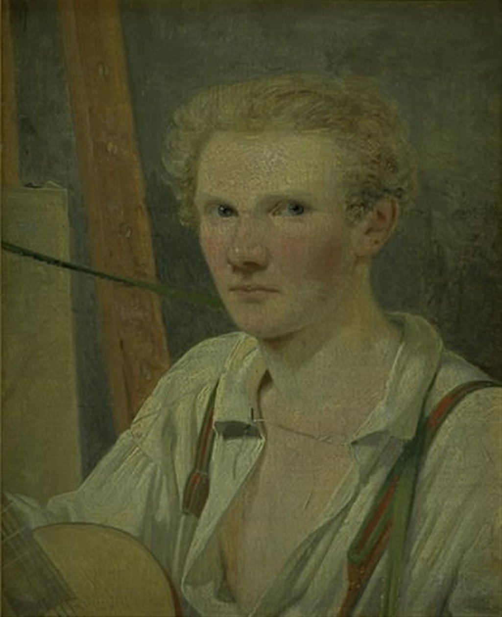 Selvportrett av Wilhelm Bendz