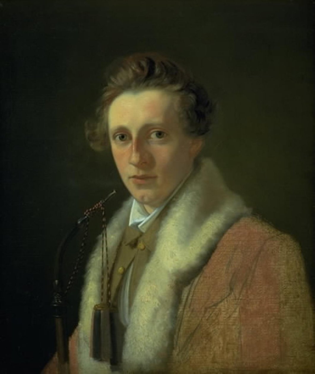Den tyske maleren Heinrich Marr av Wilhelm Bendz