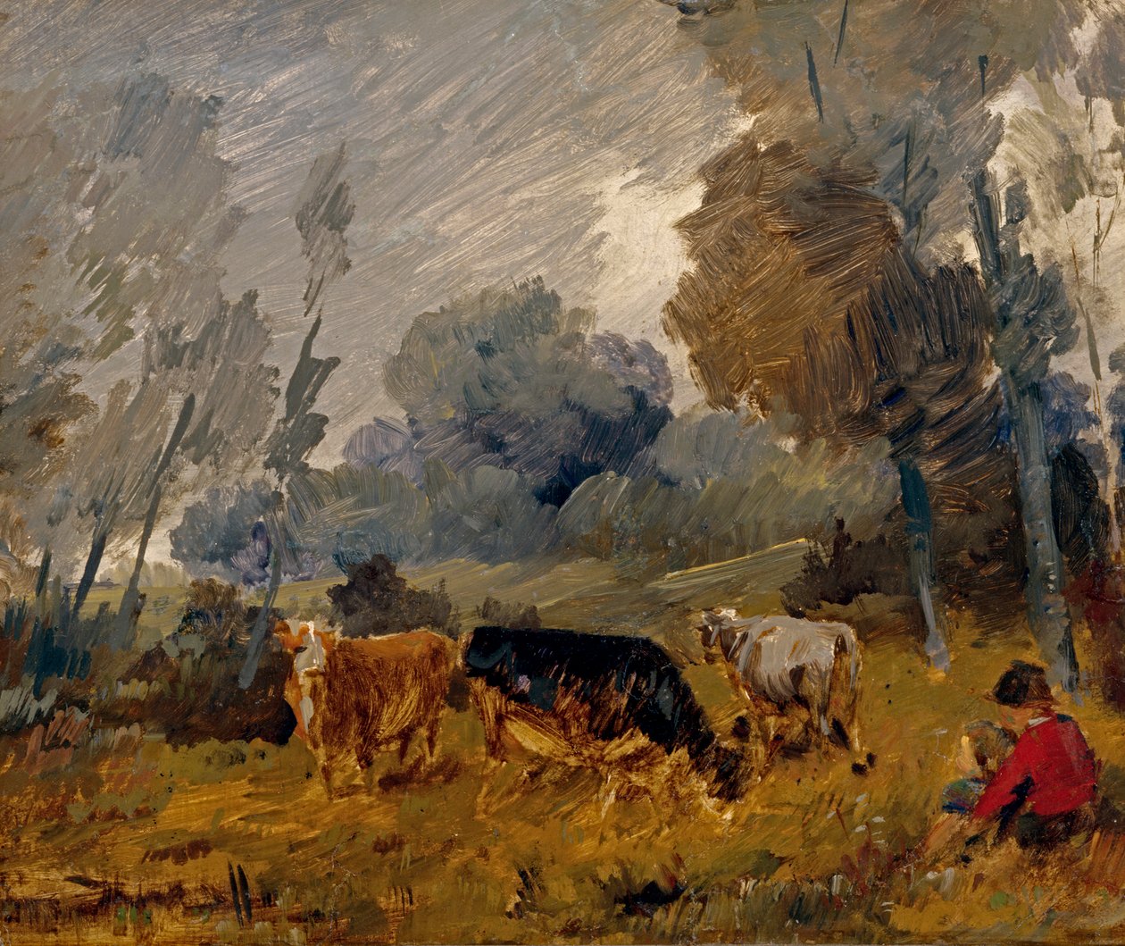 På beitet av Wilhelm Busch