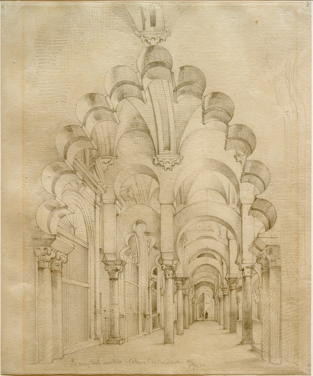 Moskeen i Córdoba av Wilhelm Gail