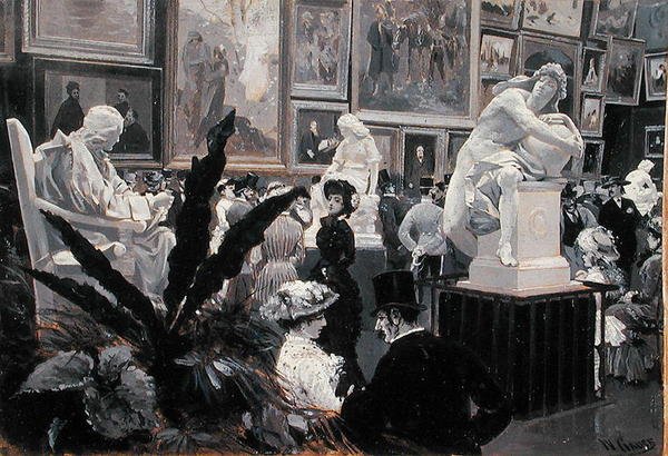 På den internasjonale kunstutstillingen i Wien i 1882 av Wilhelm Gause