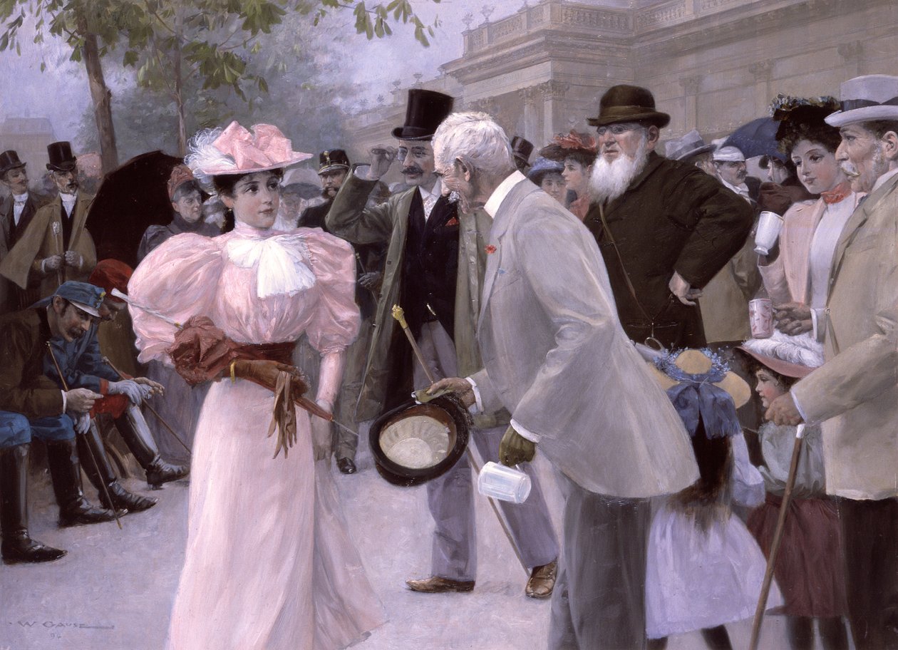 Morgen-promenade (morgenpromenade) av Wilhelm Gause
