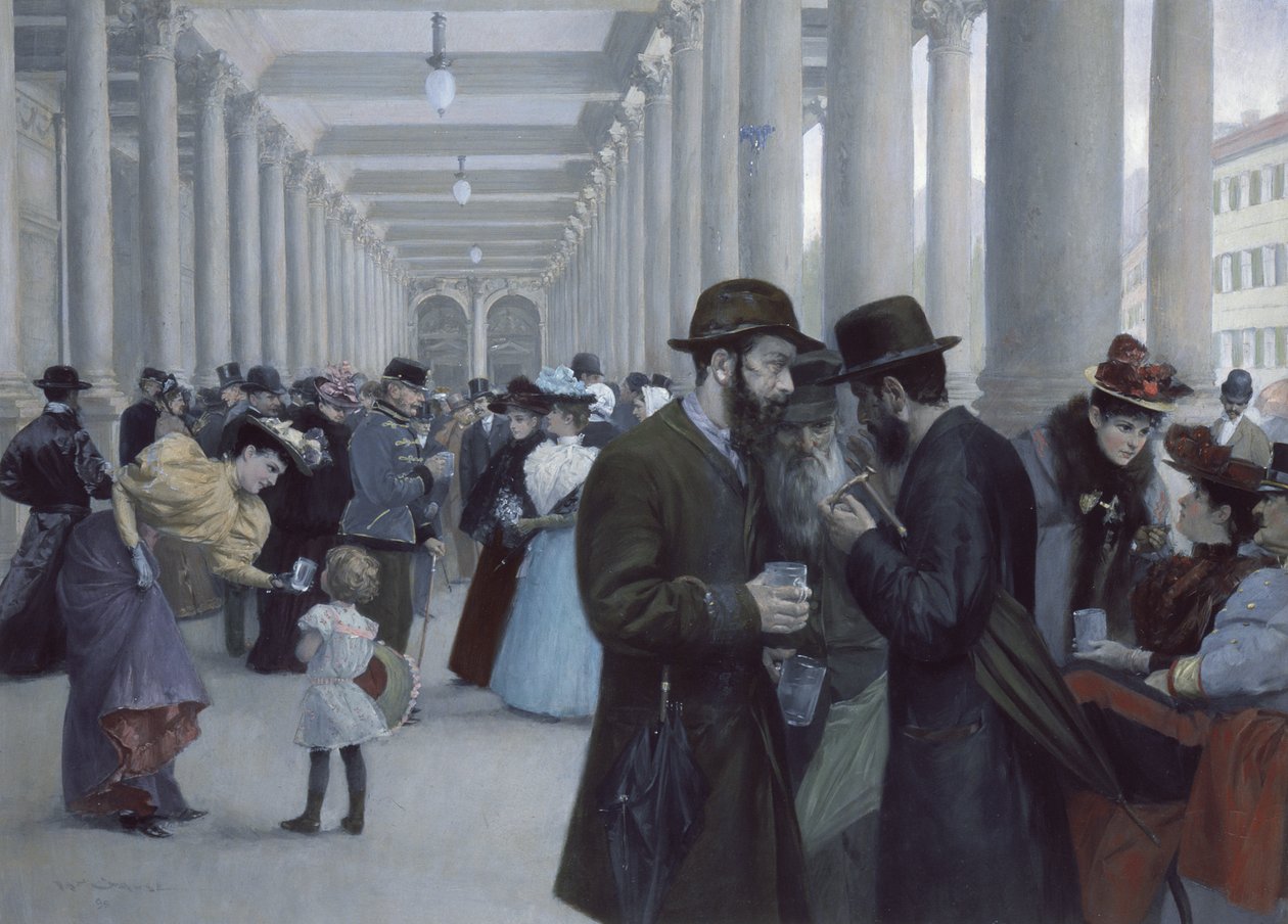 Mühlbrunn-Colonnade (The Mill Spring Colonnade) av Wilhelm Gause