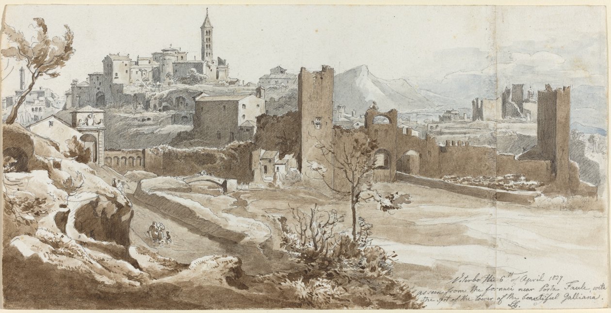 Viterbo av Wilhelm Heinrich Ludwig Gruner