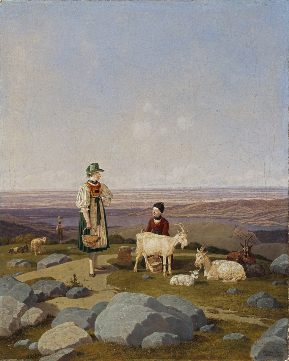 På Gaisalm av Wilhelm Kobell Ritter von