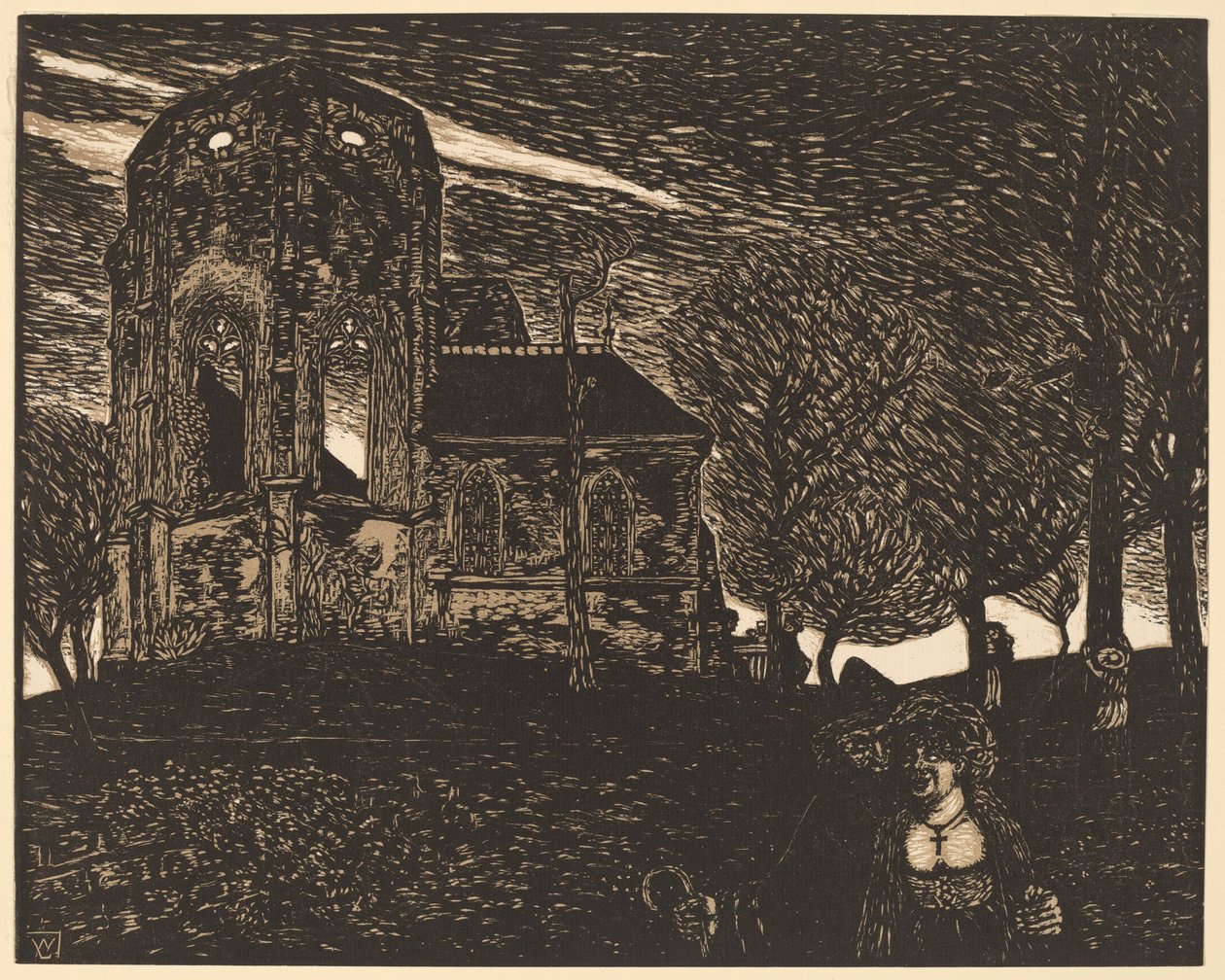 Vårstorm av Wilhelm Laage