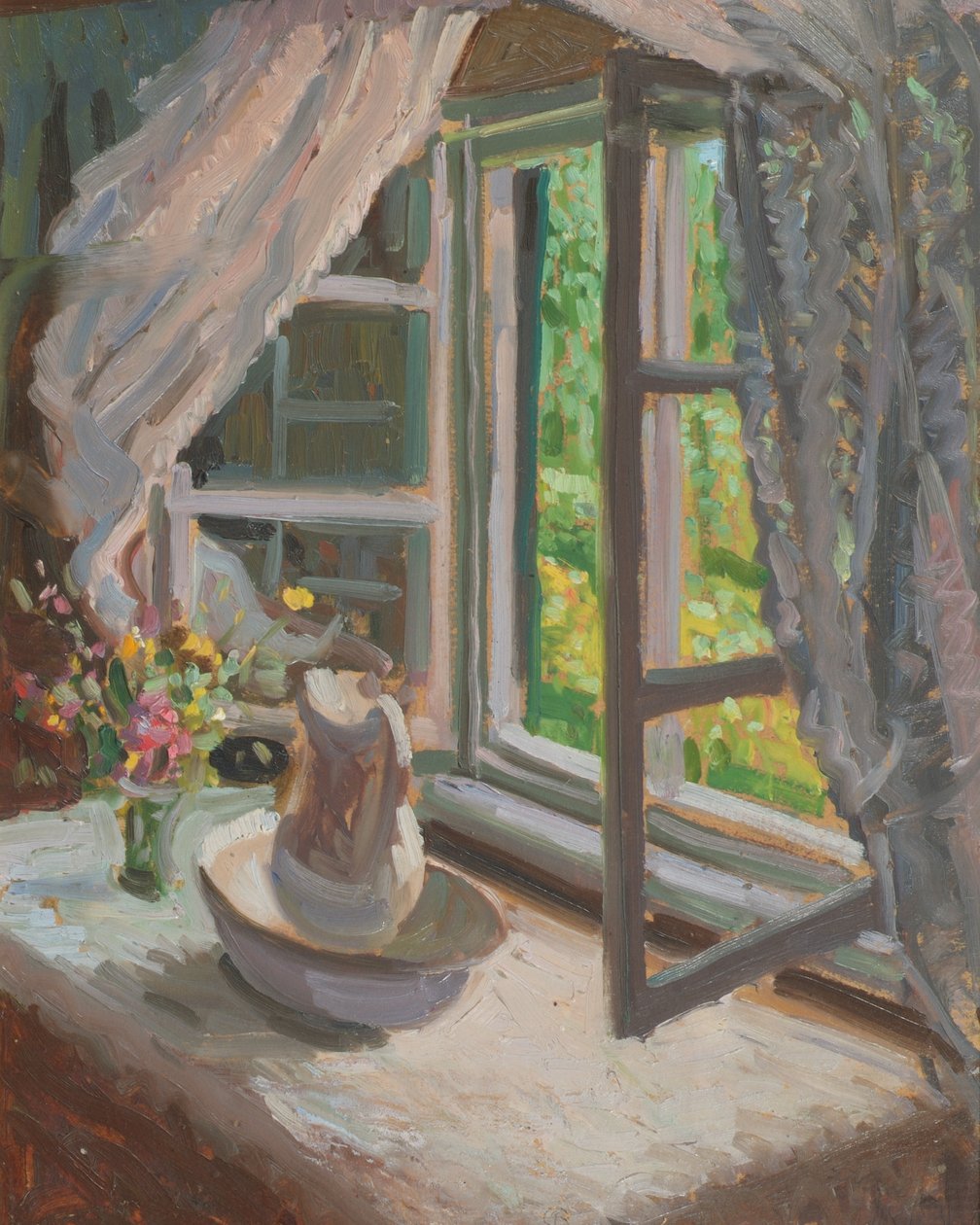 vindu med vask av Wilhelm Legler