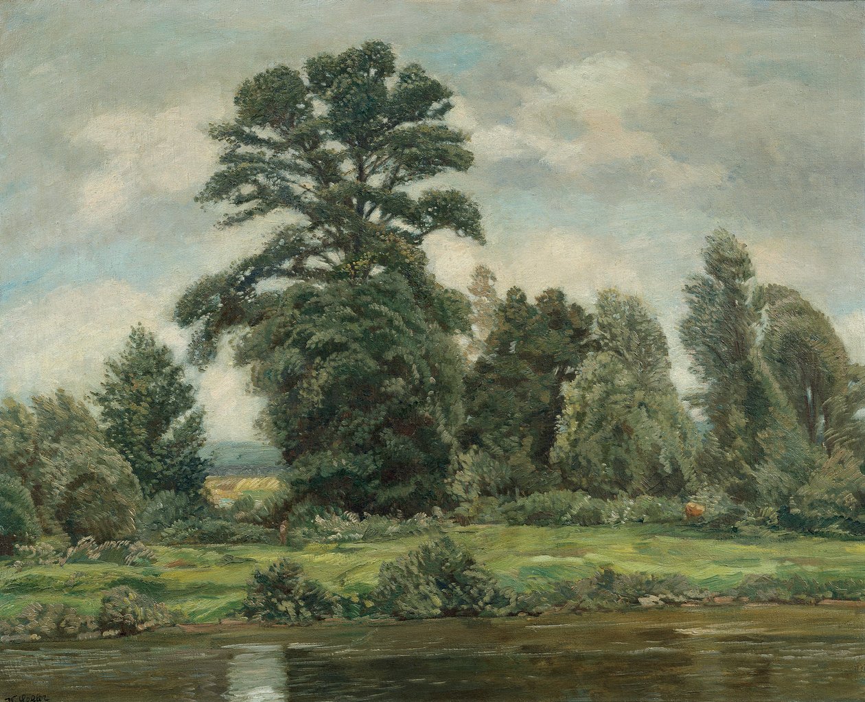 Marchlandschaft av Wilhelm Legler