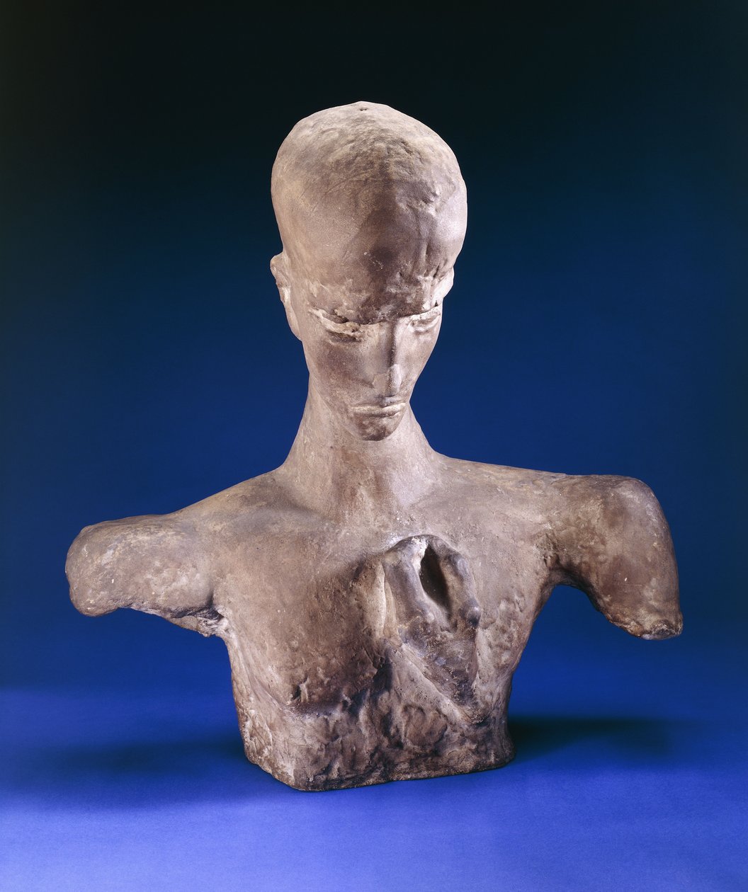 Leder for en tenker; Leder for en tenker, 1918 av Wilhelm Lehmbruck
