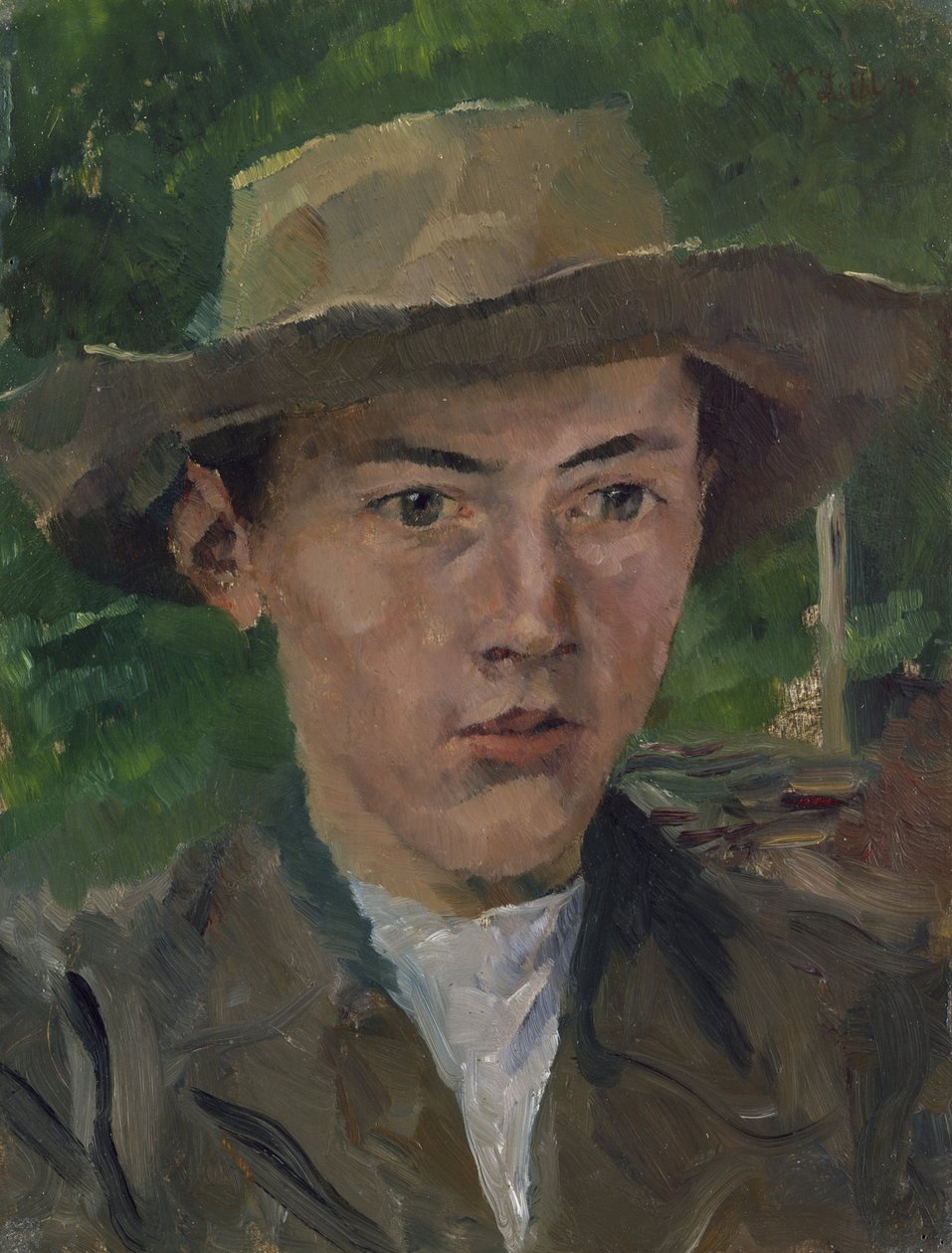 guttehode av Wilhelm Maria Hubertus Leibl