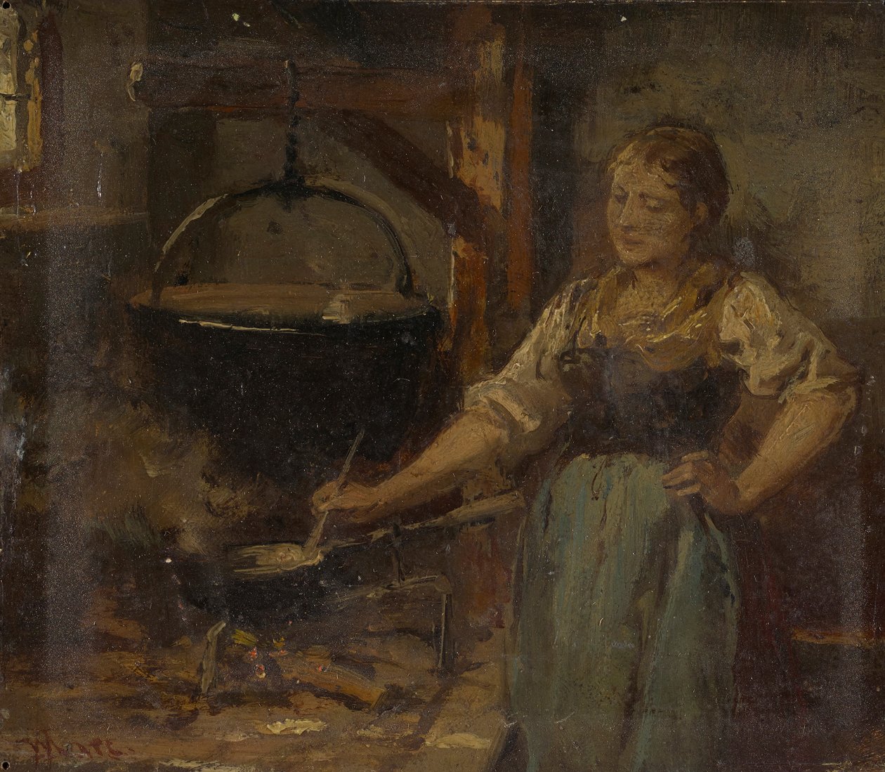 Bondens interiør av Wilhelm Marc