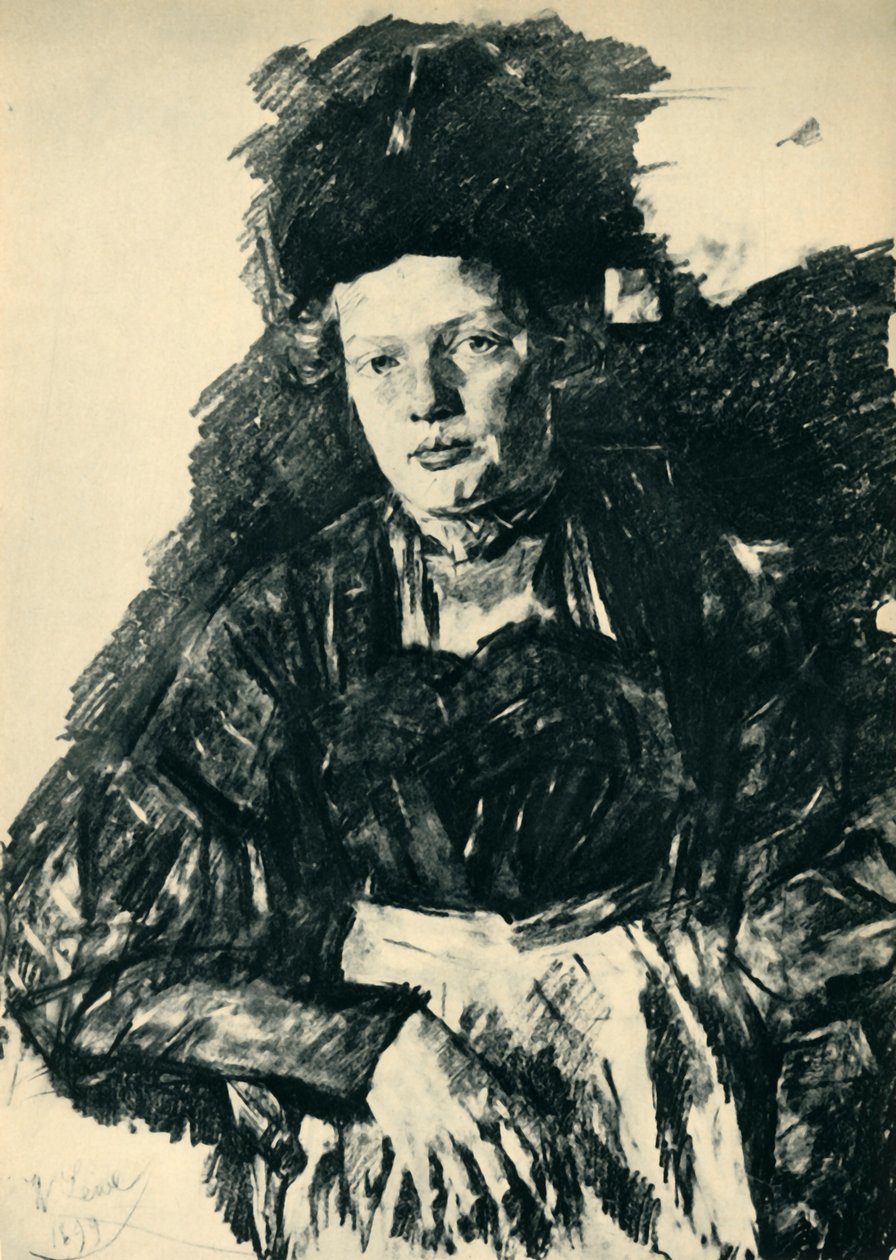 The Wabn, 1899, 1943. av Wilhelm Maria Hubertus Leibl