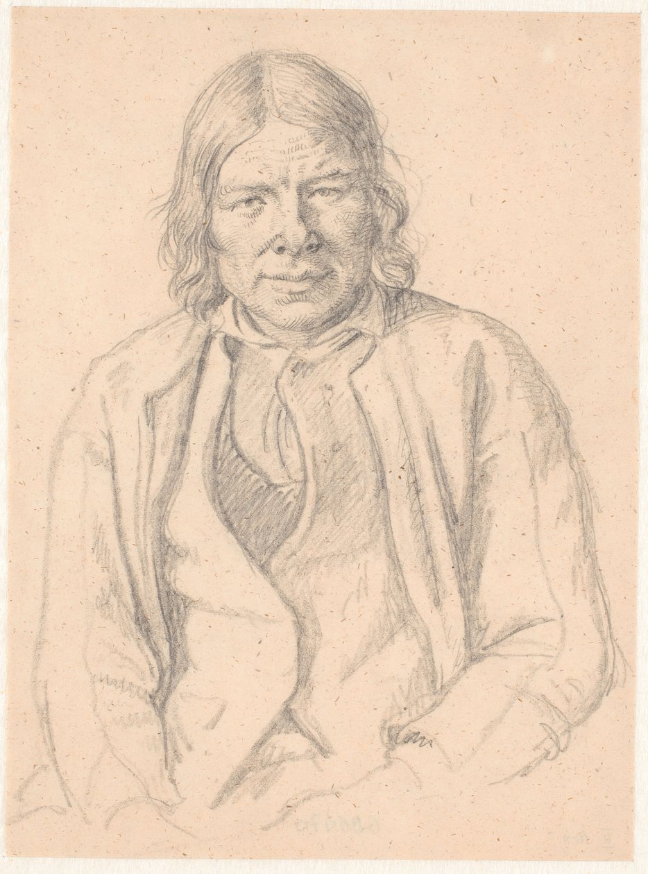 Byste av en svensk bonde av Wilhelm Marstrand