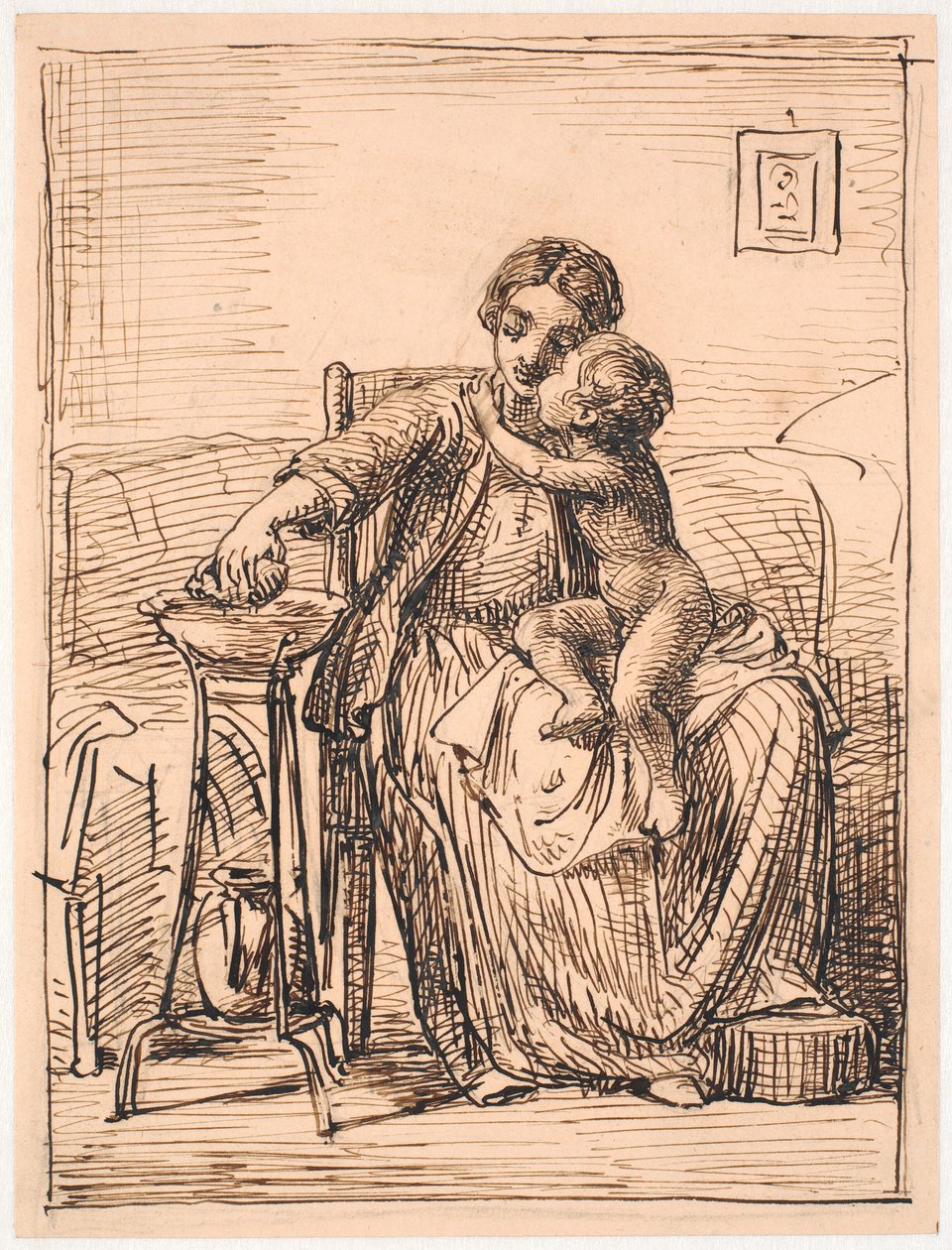 Gutten må vaskes. av Wilhelm Marstrand