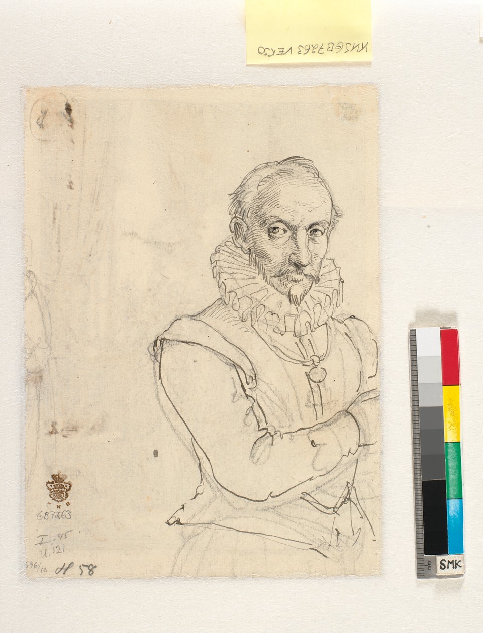 En adelsmann, på Christian IVs tid av Wilhelm Marstrand