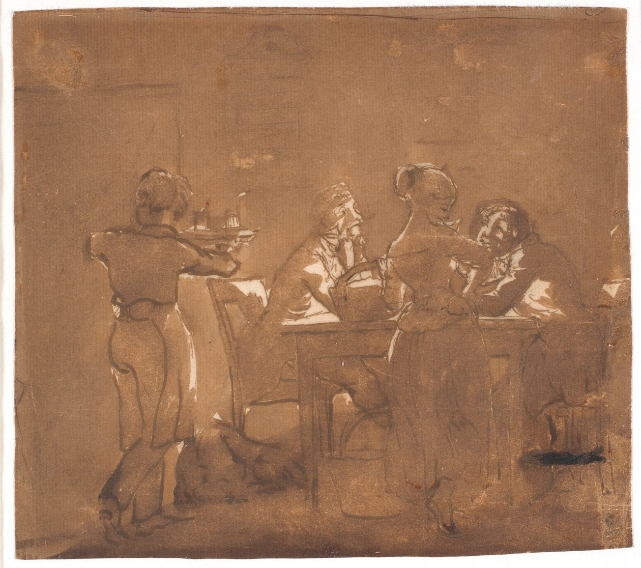 En tavernascene av Wilhelm Marstrand