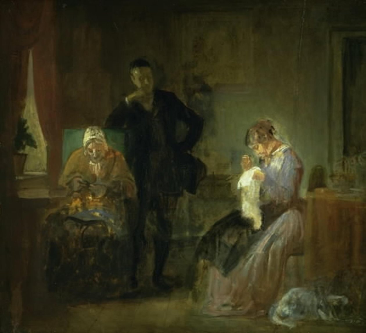 Frierens besøk av Wilhelm Marstrand