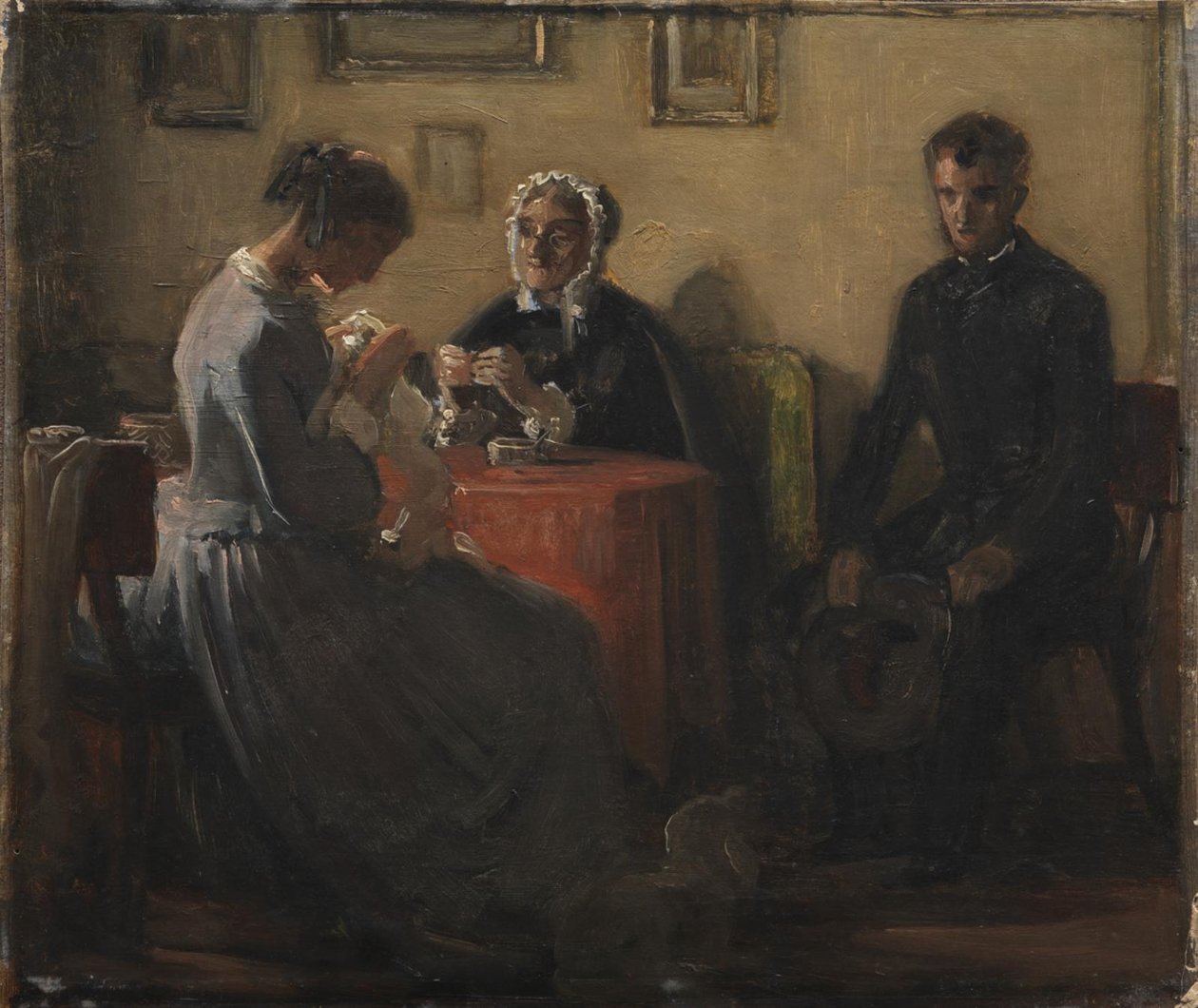 Frierens besøk av Wilhelm Marstrand