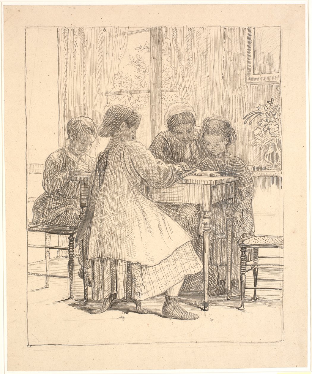 Lekselesing av Wilhelm Marstrand
