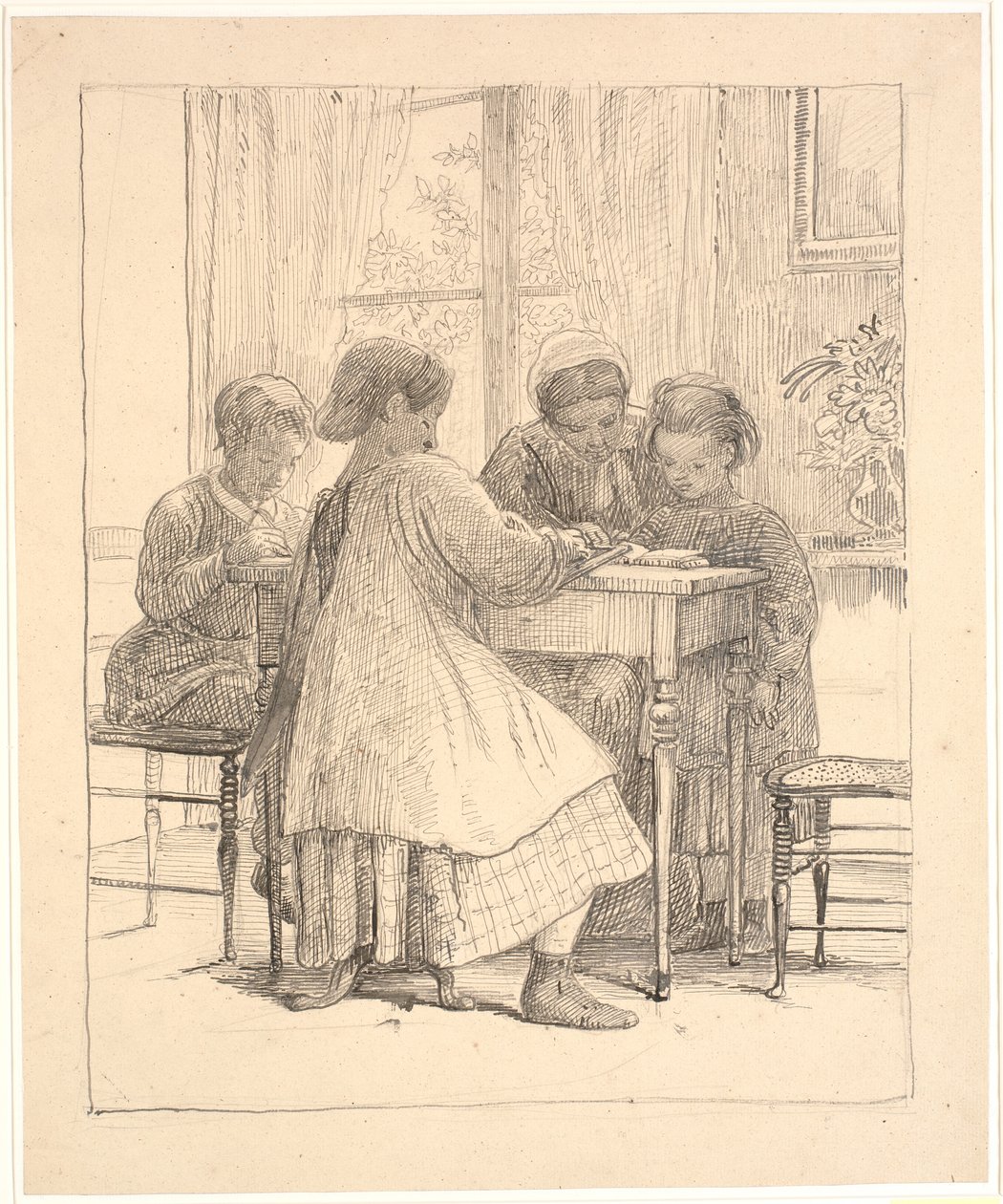 Lekselesing av Wilhelm Marstrand
