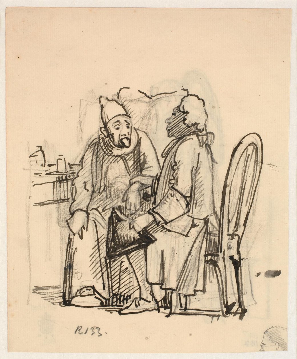 Legebesøket av Wilhelm Marstrand