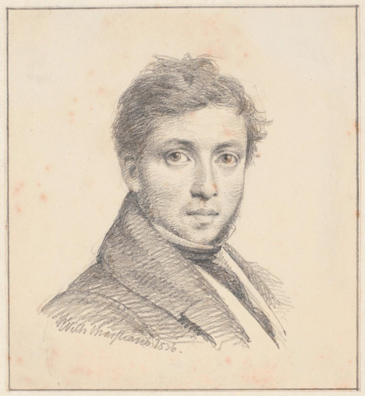 Portrett av C. Købke av Wilhelm Marstrand