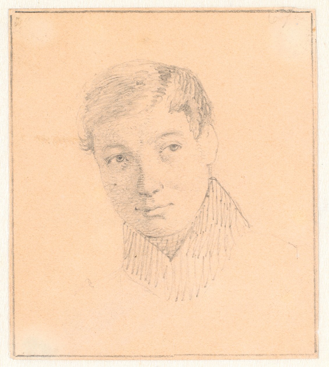Portrett av Lorentz Ludvig Mozart Waagepetersen av Wilhelm Marstrand