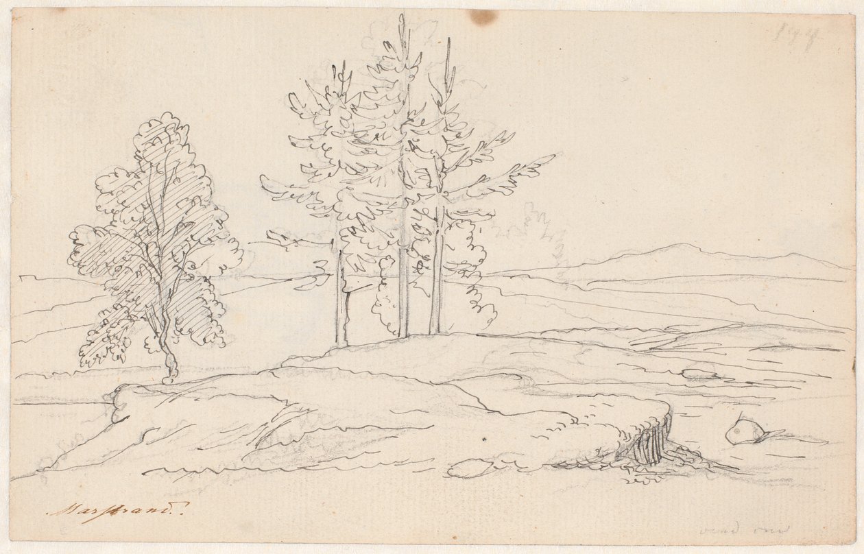 Svensk landskap av Wilhelm Marstrand