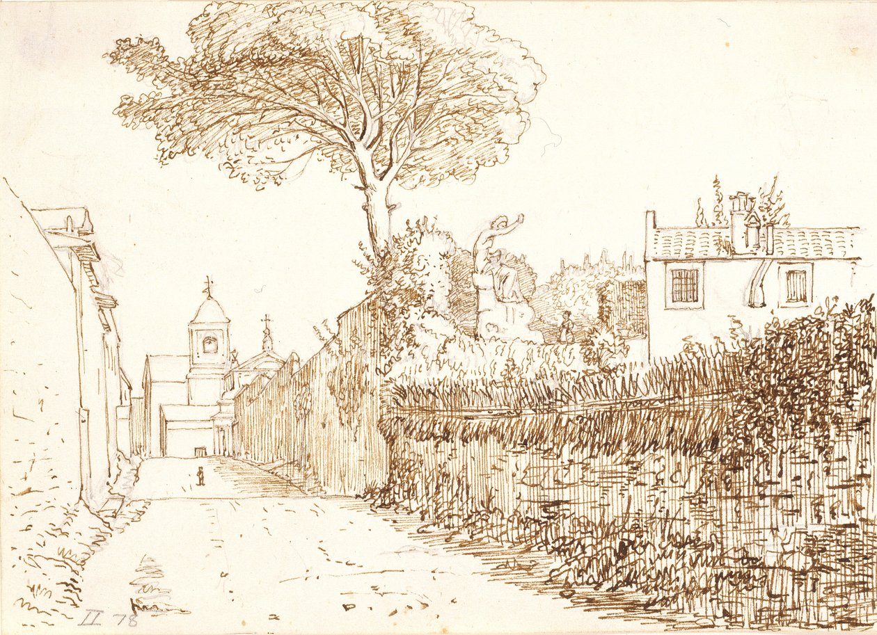 Avicola San Nicolo da Tolentino, Roma av Wilhelm Marstrand
