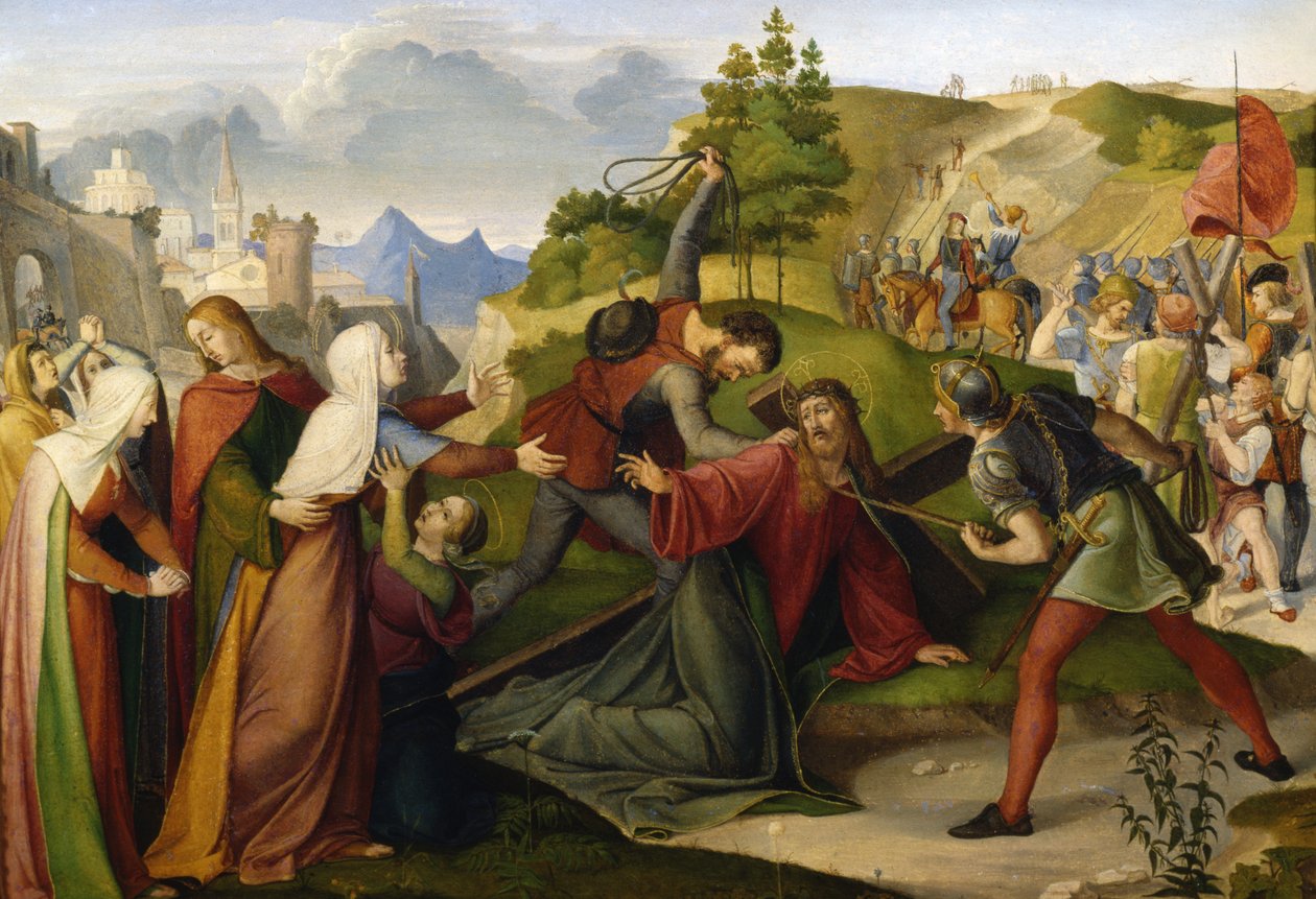 Korsveien, 1817 av Friedrich Wilhelm von Schadow