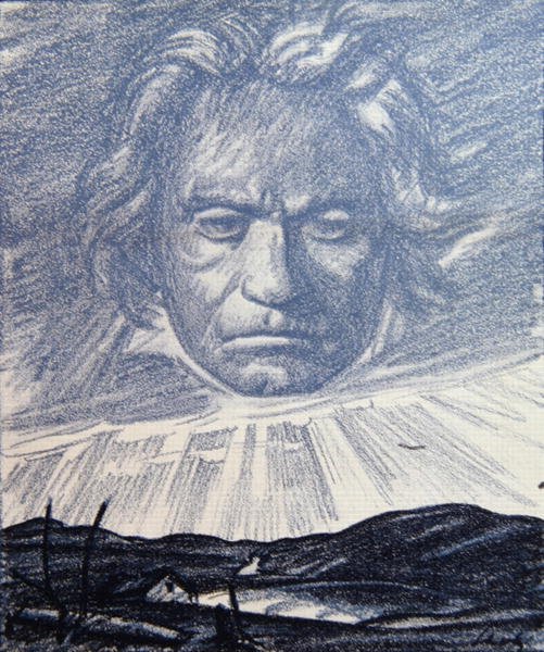 A Tribute to the Genius of Beethoven, illustrasjon fra 
