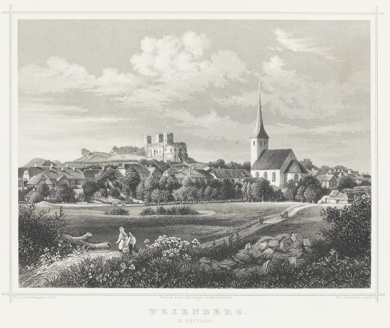 Rakvere av Wilhelm Siegfried Stavenhagen