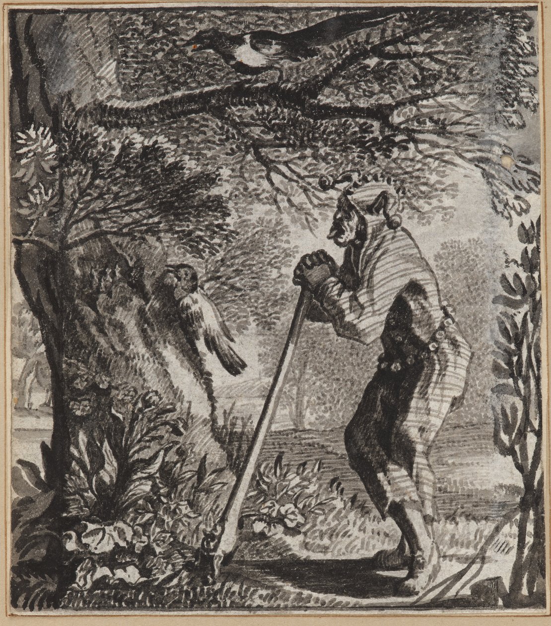 Den skravrende narren av Wilhelm Stettler