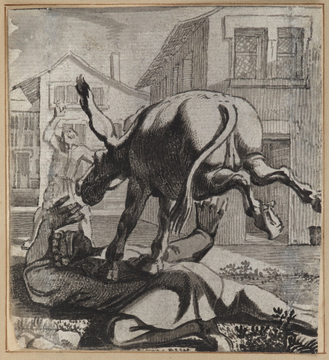 The Fool Boasting Of His Bossiness av Wilhelm Stettler