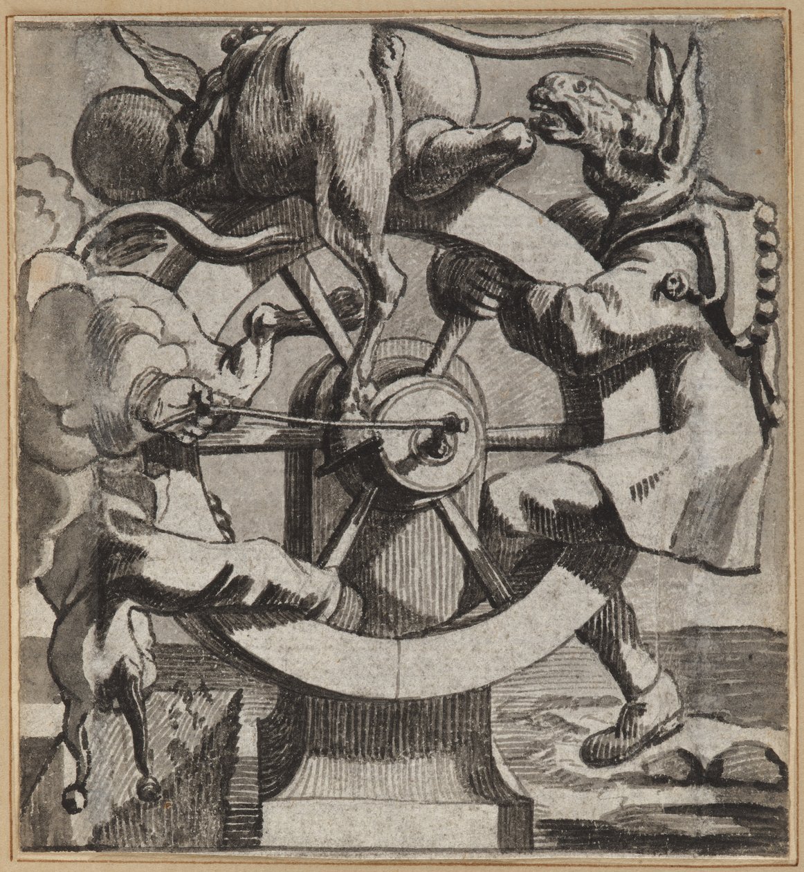 The Fool Deceived By Fortune av Wilhelm Stettler