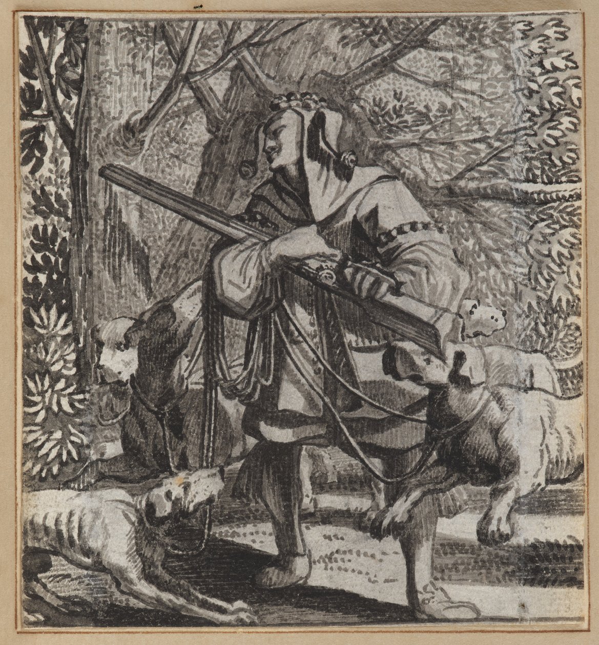 Jaktnarren av Wilhelm Stettler