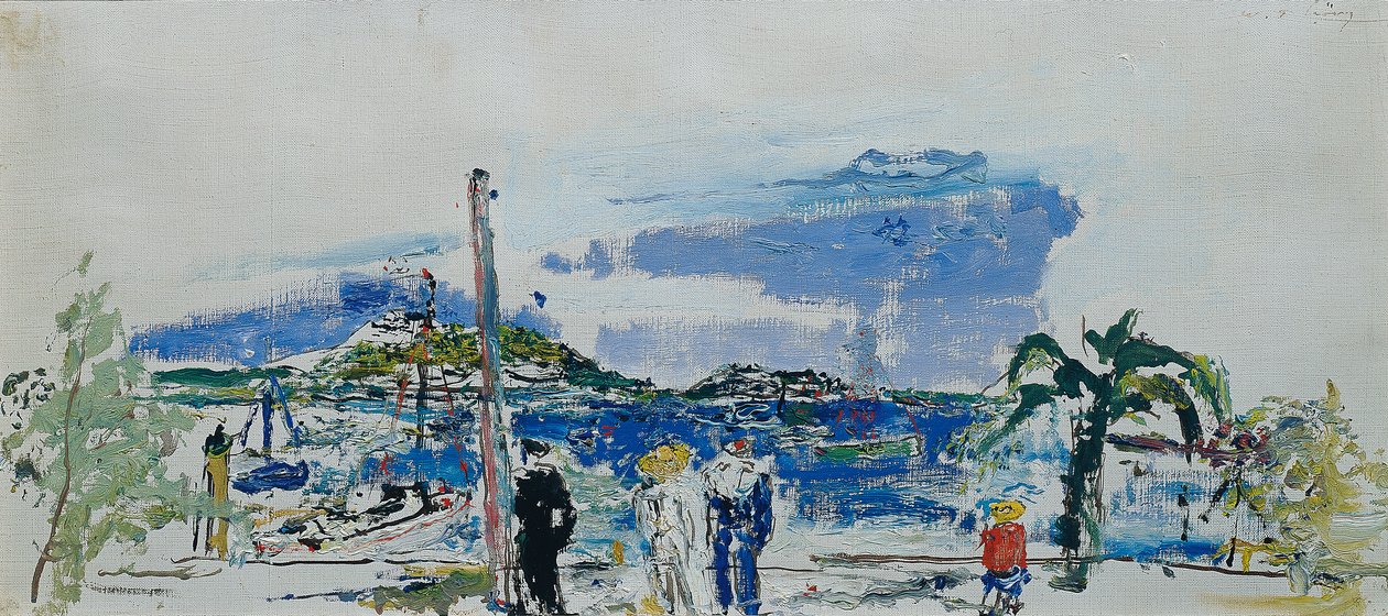 Sjømenn på stranden av Wilhelm Thöny