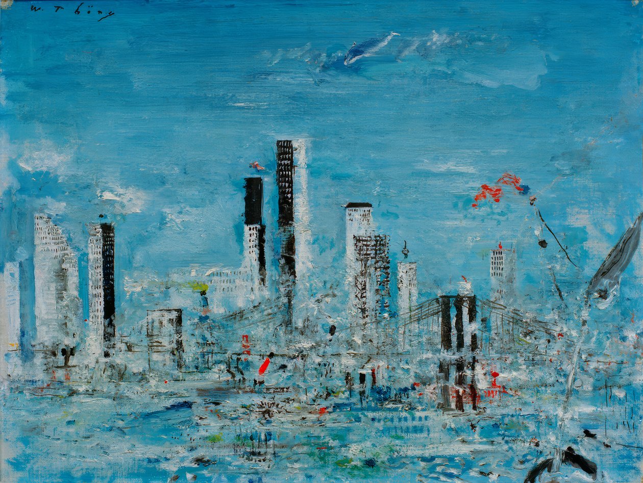 New York, Brooklyn Bridge av Wilhelm Thöny