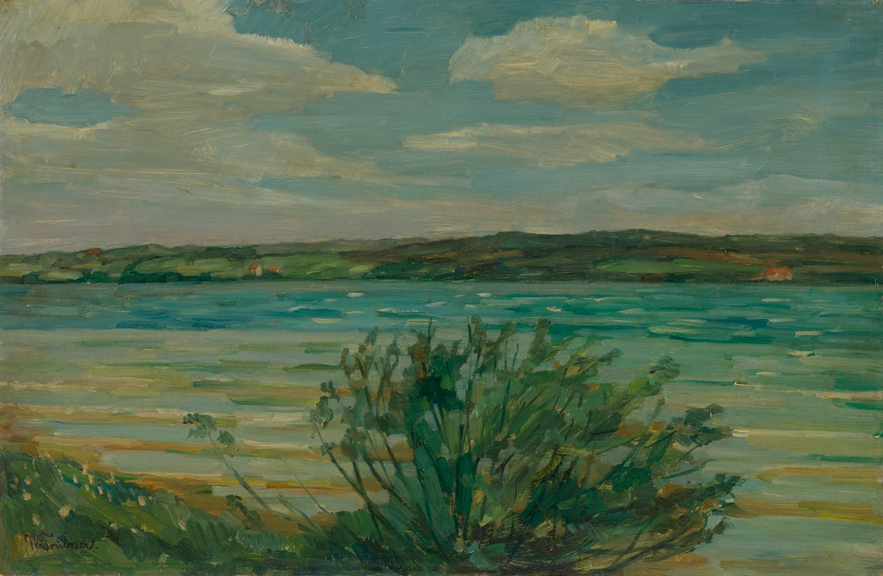Ved Starnbergsjøen av Wilhelm Trübner