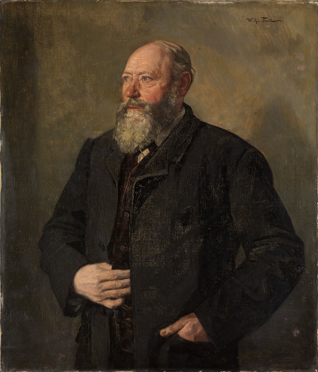 Portrett av bryggeren Eisenhart, kalt «Skaperen» av Wilhelm Trübner