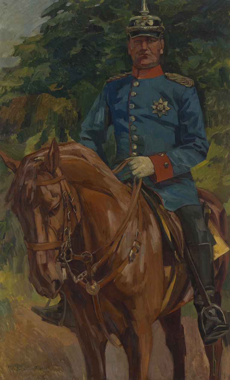 rytterportrett av Wilhelm Trübner