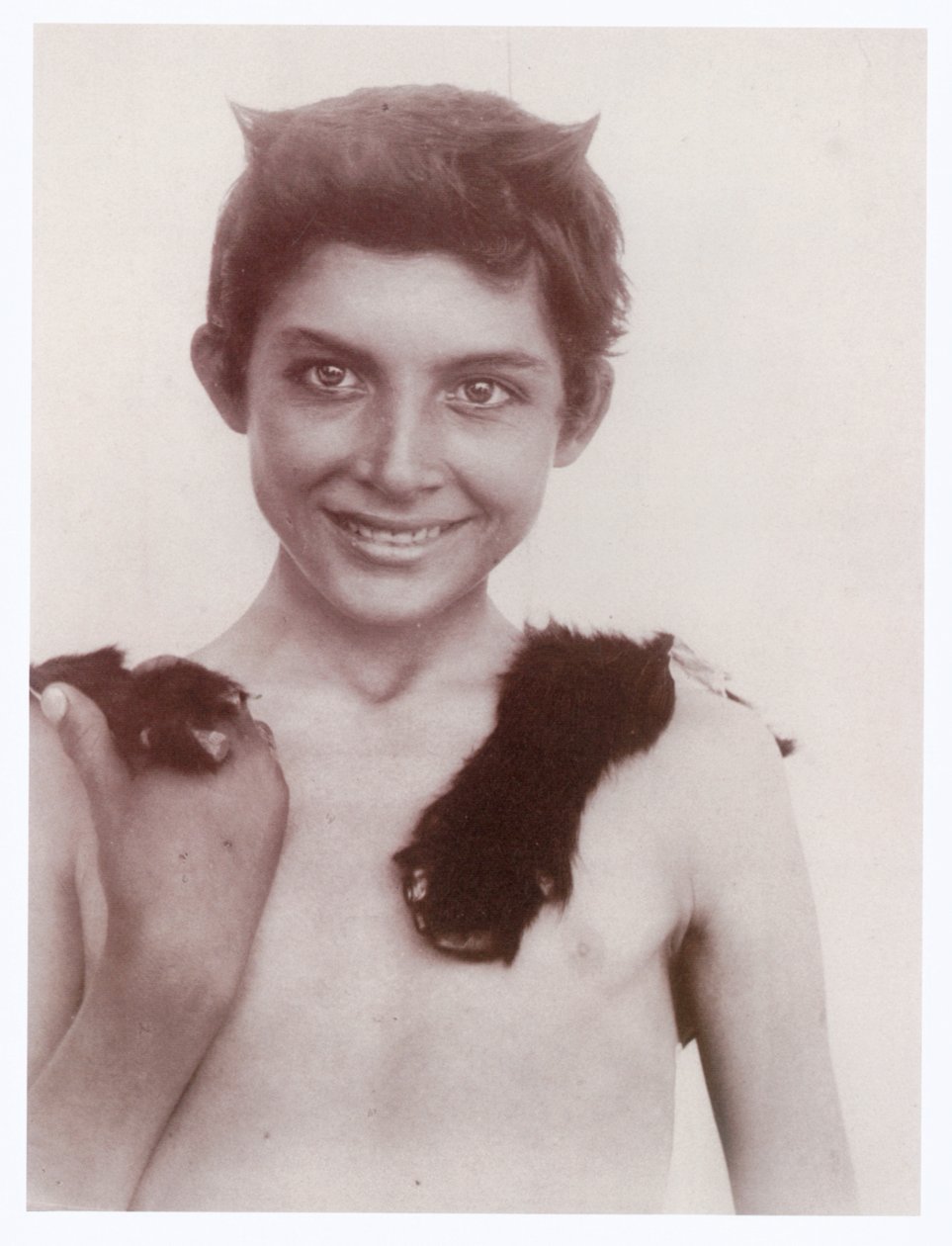 Portrett av en gutt (foto) av Wilhelm von Gloeden