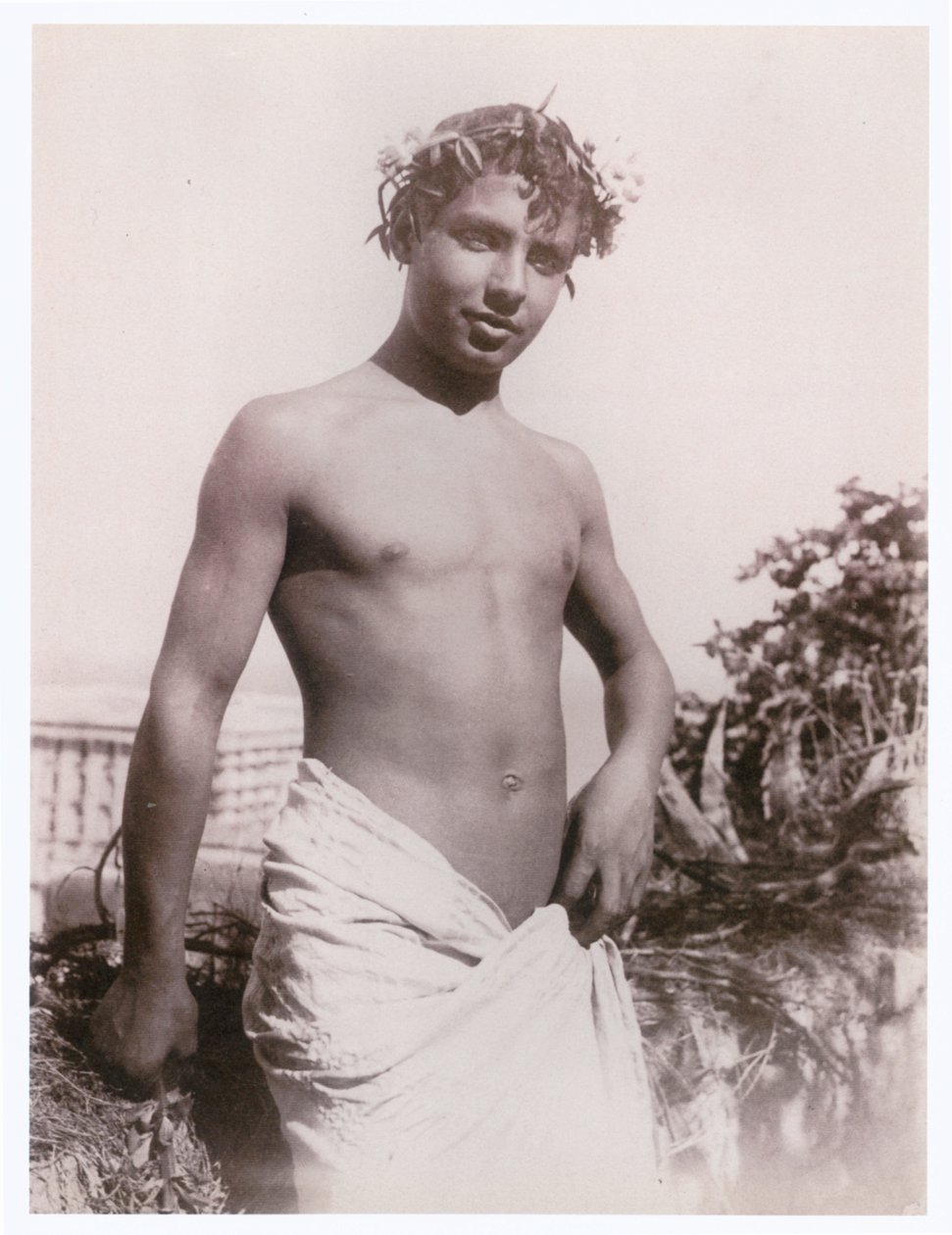 Portrett av en gutt, Taormina, Sicilia av Wilhelm von Gloeden