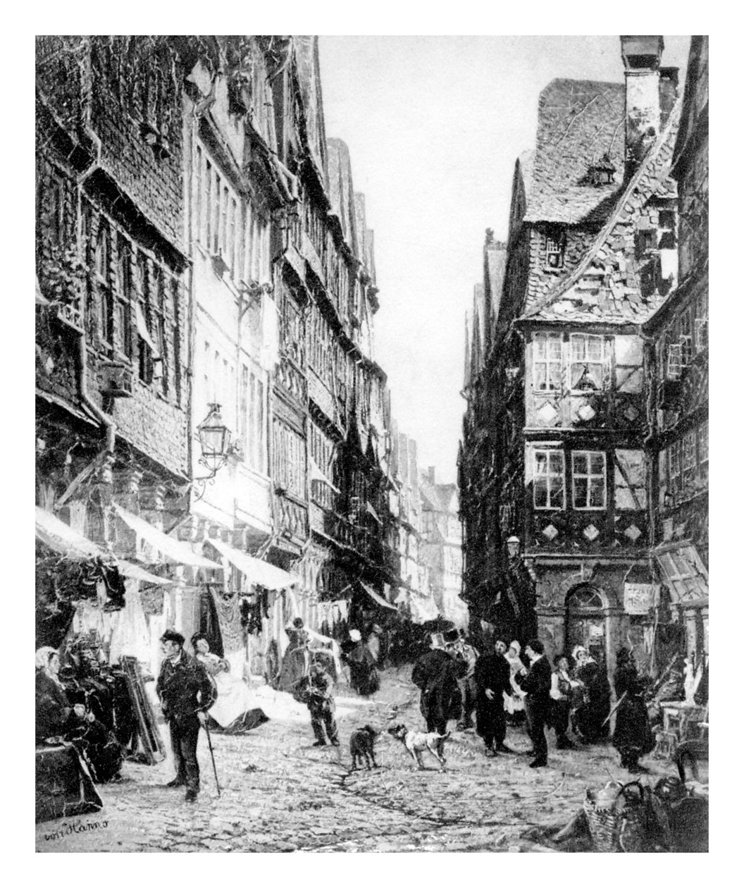 Ghettoen i Frankfurt av Wilhelm von Hanno