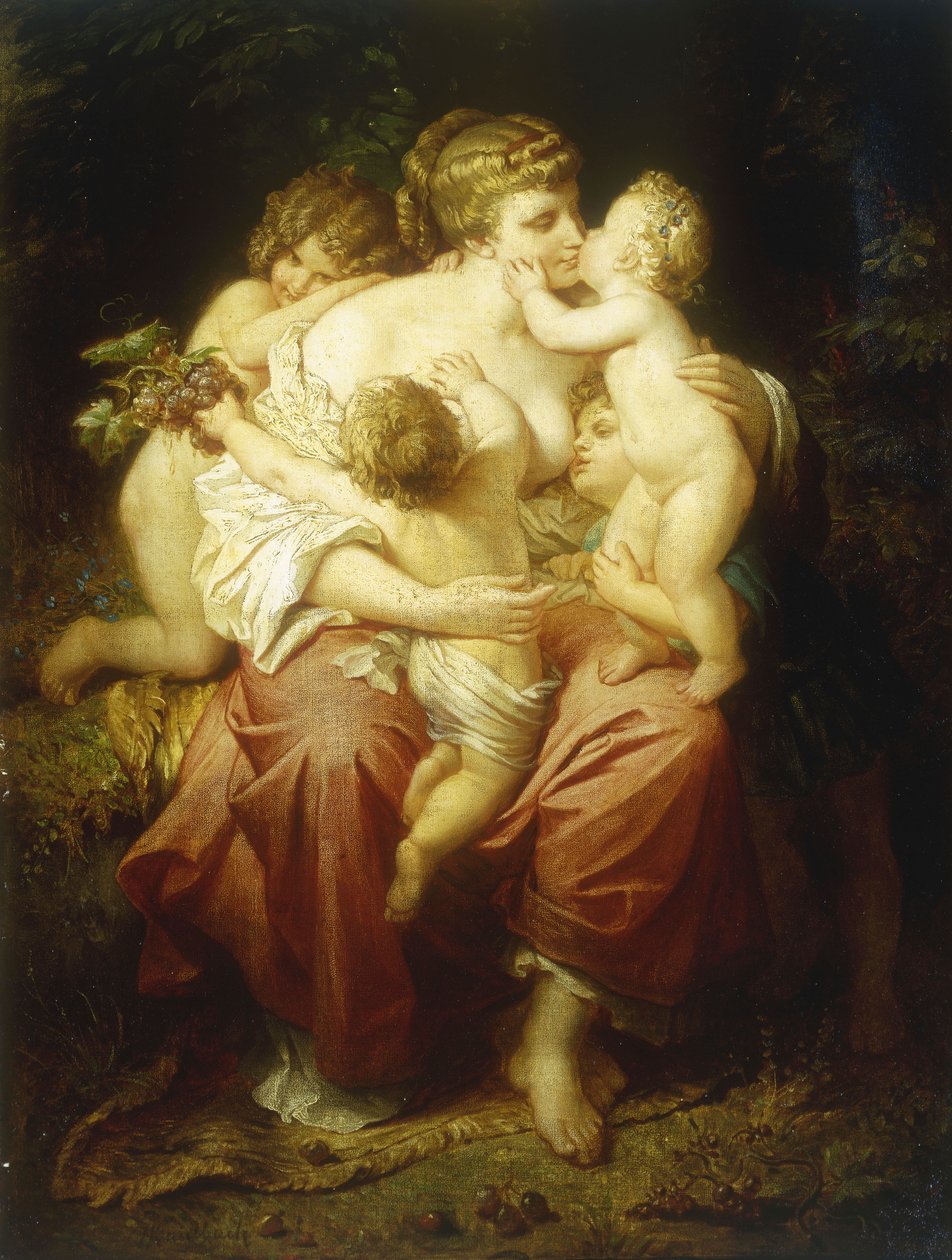 Veldedighet av Wilhelm von Kaulbach